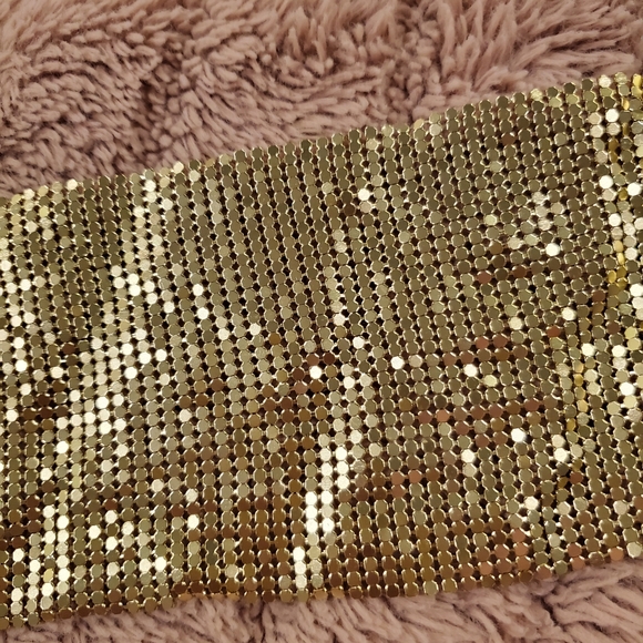 Gold bling bling Sequins face mask/face covering - Picture 4 of 4
